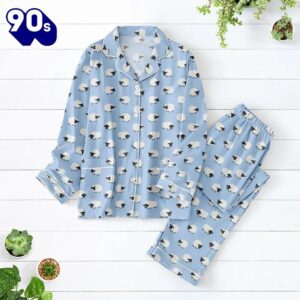 Cute Sheep Pajamas Set, Animal…