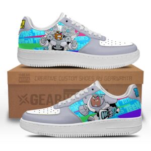 Cycborg Air Sneakers Custom Teen Titan Go Cartoon Shoes