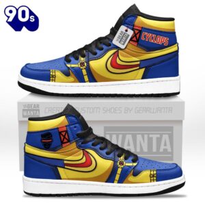 Cyclops J1 Sneakers Movies X-Men Custom Shoes