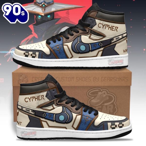 Cypher Valorant Agent Shoes Custom For Gamer