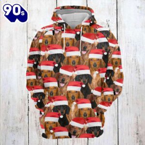 Dachshund Christmas Groupchristmas Hoodie All…