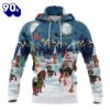 Dachshund Christmas Nightchristmas Hoodie All Over Print  , Pet Christmas 3d Shirt