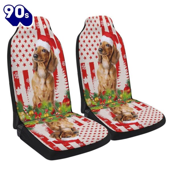 Dachshund Christmas Seat Cover Cars  Gift For Christmas