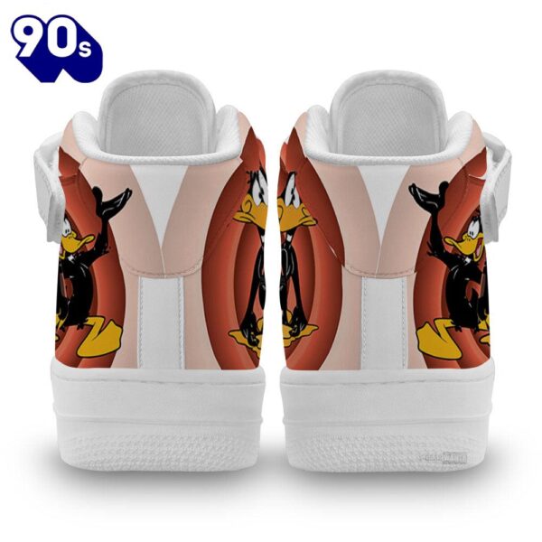 Daffy Duck High Top Air Force Shoes Custom Looney Tunes Sneakers