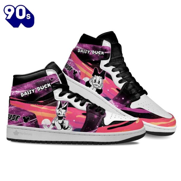 Daisy Duck Silhouette J1 Shoes Custom For Fans Sneakers