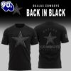 Dallas Cowboys 2025 Back In Black Limited Edition Shirt