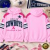 Dallas Cowboys 2026 NFL Breast Cancer Awareness Game Day Hoodie Shirt, NFL Trending Shirt