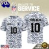 Dallas Cowboys 2026 NFL Salute to Service Camo New Design 3D Shirt, NFL Trending Shirt