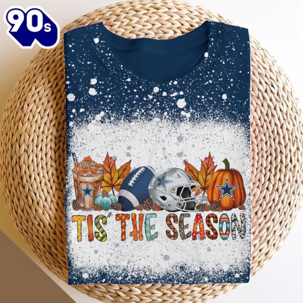 Dallas Cowboys 3D Shirts, Tis The Season Shirts, Sport Shirts For Fan Gift Sport