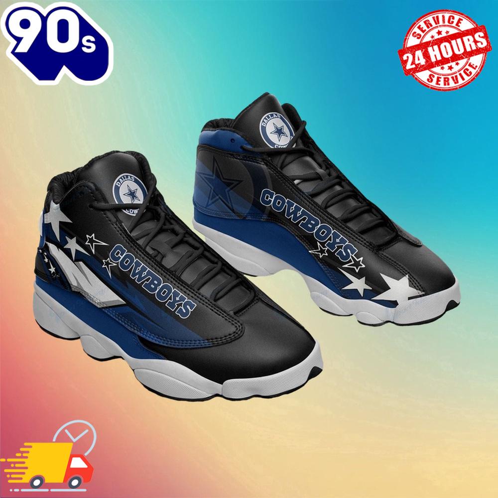 Dallas Cowboys Air Jd13 Sneakers V3 Dallas Cowboys Air Jd13 Sneakers V3