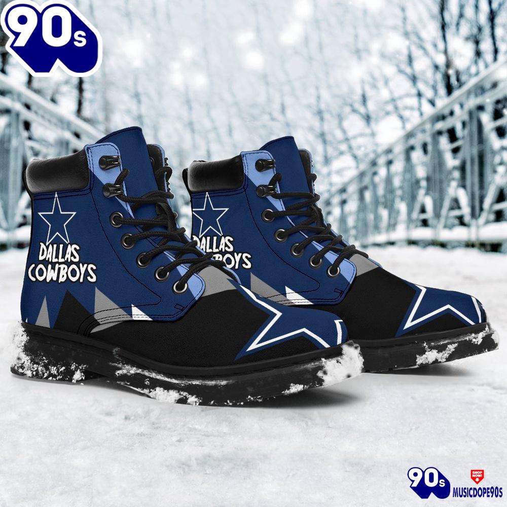 Dallas Cowboys All Season Boots Casual Shoes Vegan Leather Custom Boot Shoes Dallas Cowboys All Season Boots Casual Shoes Vegan Leather Custom Boot Shoes