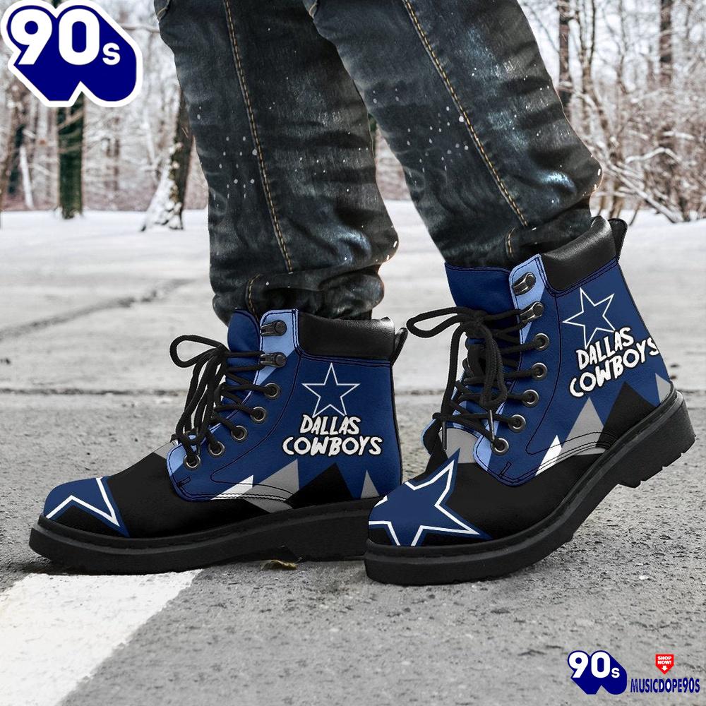 Dallas Cowboys All Season Boots Casual Shoes Vegan Leather Custom Boot Shoes Dallas Cowboys All Season Boots Casual Shoes Vegan Leather Custom Boot Shoes