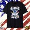 Dallas Cowboys Five Time Champions Super Bowl Legacy T Shirt , Trend Design Shirt