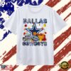 Dallas Cowboys Football Autumn Fall Pumpkin Graphic T Shirt, Viral 2D Graphic Tee