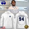 Dallas Cowboys In Memoriam Marshawn Kneeland White Hoodie Shirt, Sport Trend 3D Shirt