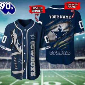 Dallas Cowboys NFL 3D Personalized…