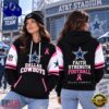 Dallas Cowboys NFL Breast Cancer Awareness Hoodie, Faith Strength Football 3D Shirt, NFL Trending Shirt