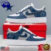 Dallas Cowboys NFL End Zone Energy Custom Air Force 1 Shoes Sneaker, Trending NFL AF1