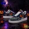 Dallas Cowboys NFL Fear The Team Halloween Air Force 1 Shoes Sneakers, Trending NFL AF1