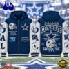 Dallas Cowboys NFL Gridiron Heritage Zip Hoodie, NFL Trending Shirt