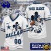 Dallas Cowboys NFL Mickey Quarterback Football Jersey, NFL Football Jersey