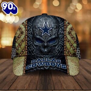 Dallas Cowboys NFL Skull Team Sport Classic Caps