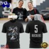 Dallas Wings Paige Bueckers 2026 Black Graphic T Shirt, Sport Trend 3D Shirt