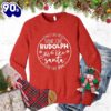 Dance Like Frosty Shine Like Rudolph Give Like Santa Love Like Jesus Sweatshirt Gift Xmas