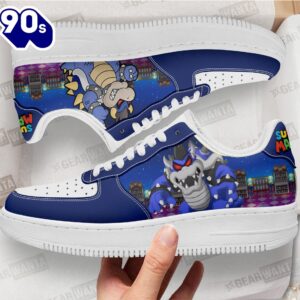 Dark Bowser Air Sneakers Super Mario Shoes