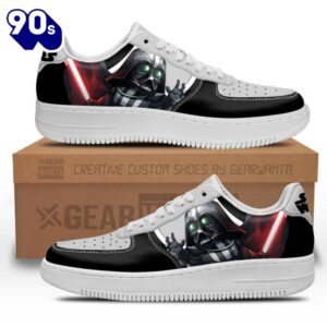 Darth Vader Star Wars Custom Air Sneakers 3 Darth Vader Star Wars Custom Air Sneakers