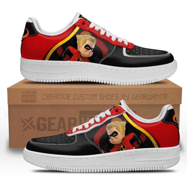 Dash Parr Air Sneakers Custom Incredible Family Cartoon Shoes