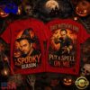 Dave Matthews Witch Hat Orange Moon Halloween Spooky Vibes 3D Shirt , Music New Design T Shirt