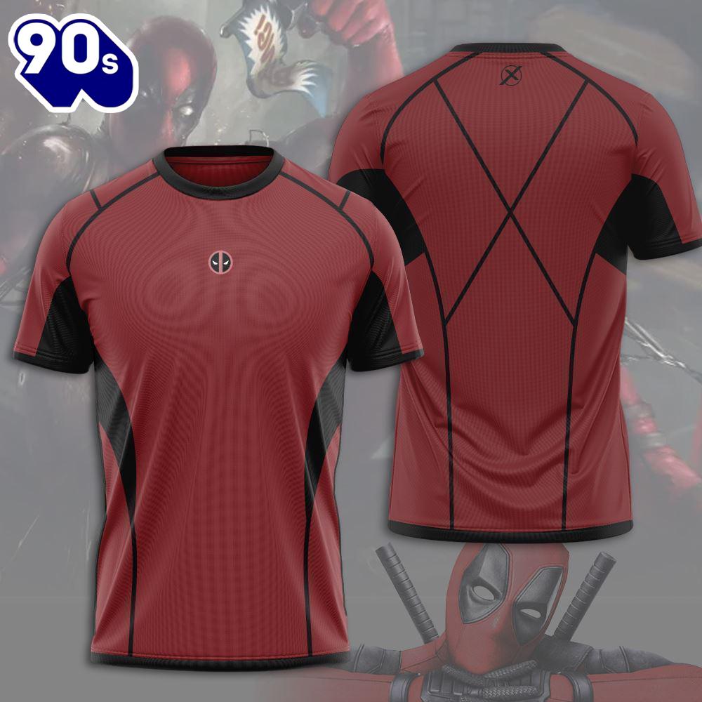 Deadpool & Wolverine Spider 3D Full Over Print Shirt For Fans Deadpool & Wolverine Spider 3D Full Over Print Shirt For Fans