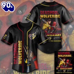 Deadpool x Wolverine Baseball Jersey  Gift For Fans