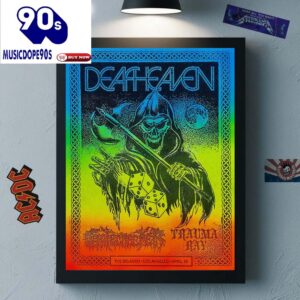 Deafheaven For In Los Angeles California At The Belasco On April 19 2025 The Ripperwork Canvas