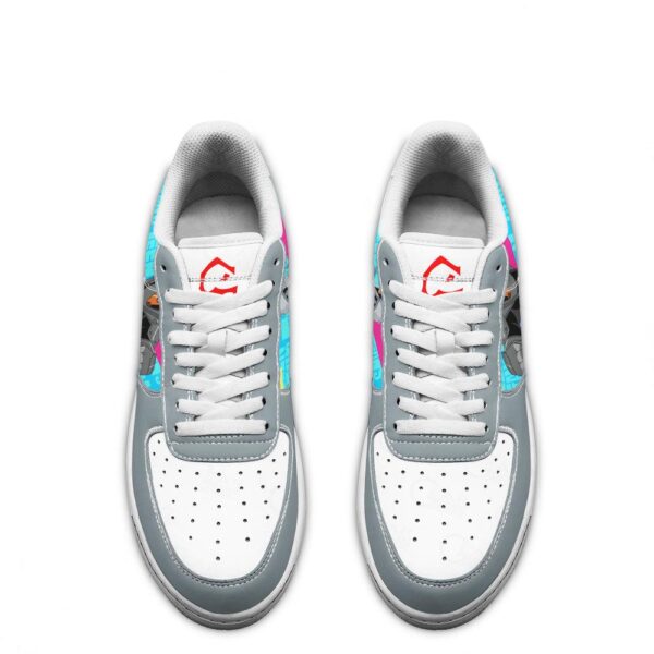 Deathstroke Air Sneakers Custom Teen Titan Go Cartoon Shoes