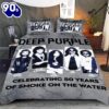 Deep Purple Christmas For Fans Bedding Set Decor Home