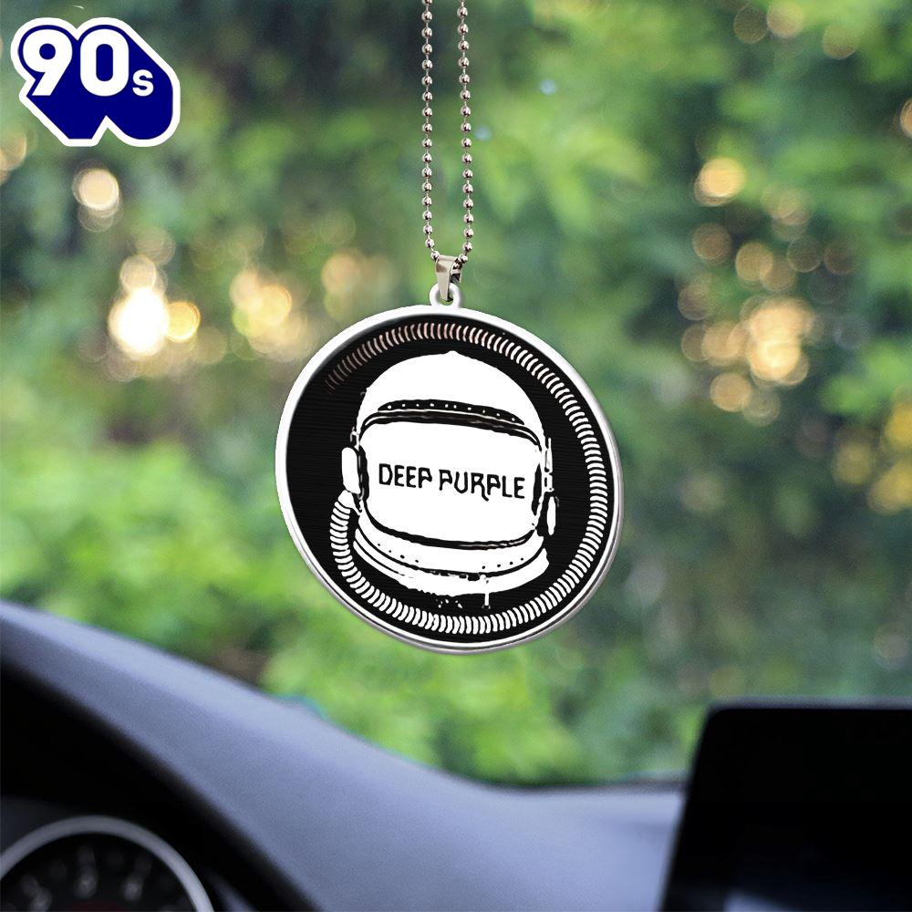 Deep Purple Custom Shape 2-sided Acrylic Car Ornament Gift For Xmas Christmas Day Deep Purple Custom Shape 2-sided Acrylic Car Ornament Gift For Xmas Christmas Day