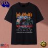 Def Leppard 50 Years 1972 2027 Signatures Graphic Rock T Shirt, Trending Music 2D Tee
