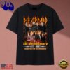 Def Leppard 50th Anniversary 1977 2027 Thank You For The Memories T Shirt, Trending Music 2D Tee
