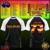Def Leppard & Goo Goo Dolls Tour 2027 Limited Edition T Shirt, Viral 3D Music Tee