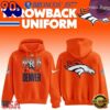 Denver Broncos 1977 Throwback Uniform Orange Hoodie, Sport Trend 3D Shirt