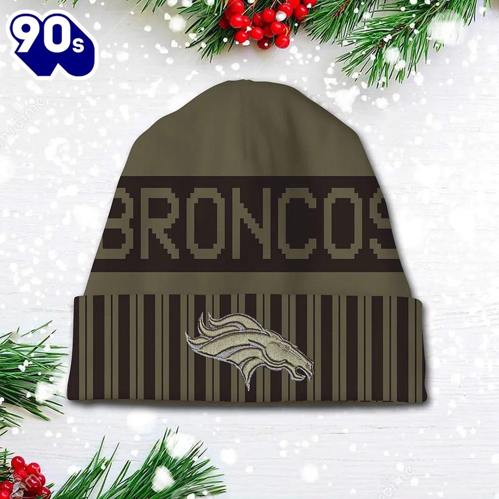 Denver Broncos 2025 Salute to Service Beanie Hat Denver Broncos 2025 Salute to Service Beanie Hat