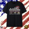 Denver Broncos 65th Anniversary Skyline Signatures Football T Shirt, Viral 2D Graphic Tee
