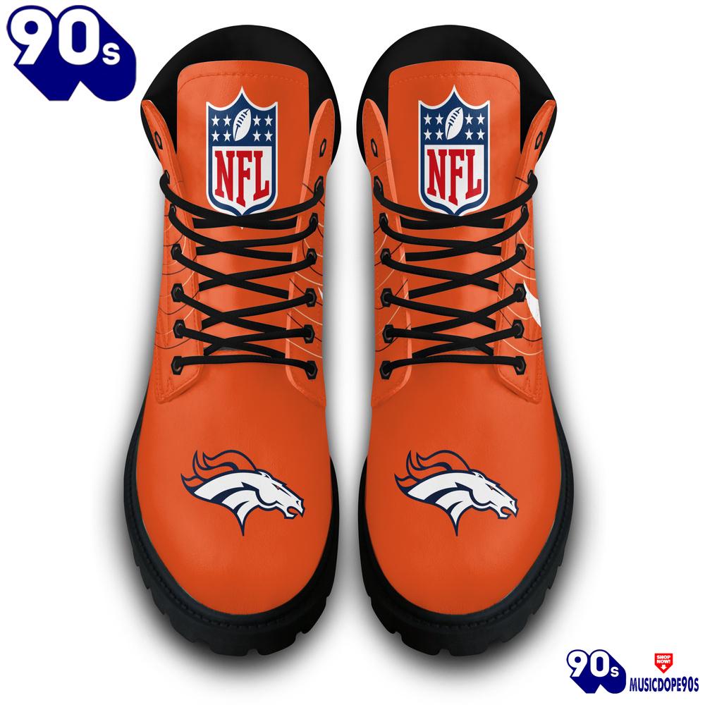 Denver Broncos Custom Boots Shoes Idea Gift For Fan Denver Broncos Custom Boots Shoes Idea Gift For Fan