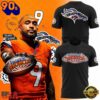Denver Broncos Hispanic Heritage Month 2026 Graphic Black T Shirt, Sport Trend 3D Shirt