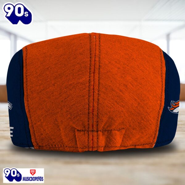 Denver Broncos NFL Basic Design Personalized Jeff Cap