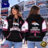Denver Broncos NFL Breast Cancer Awareness Hoodie, Faith Strength Football 3D Shirt, NFL Trending Shirt