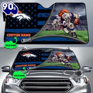 Denver Broncos NFL Car Sun Shade