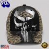 Denver Broncos NFL Halloween Military Skull Camo Classic Cap, Football Classic Cap